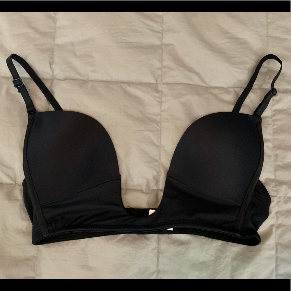 Fullness V Shape Deep Plunge Bra